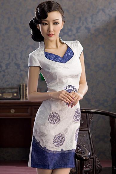 温雅优美旗袍，最美女人最美装扮