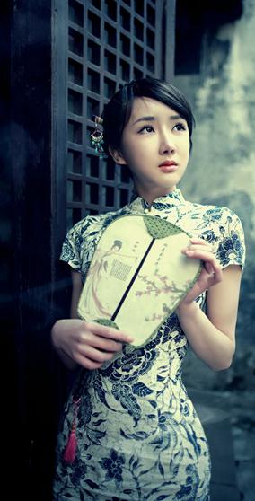 温雅优美旗袍，最美女人最美装扮